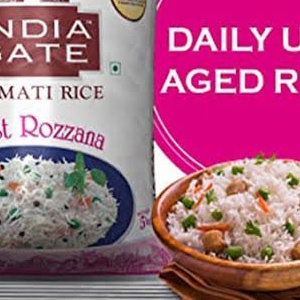 India Gate Basmati Rice Feast Rozzana 5kg MRP 475/-