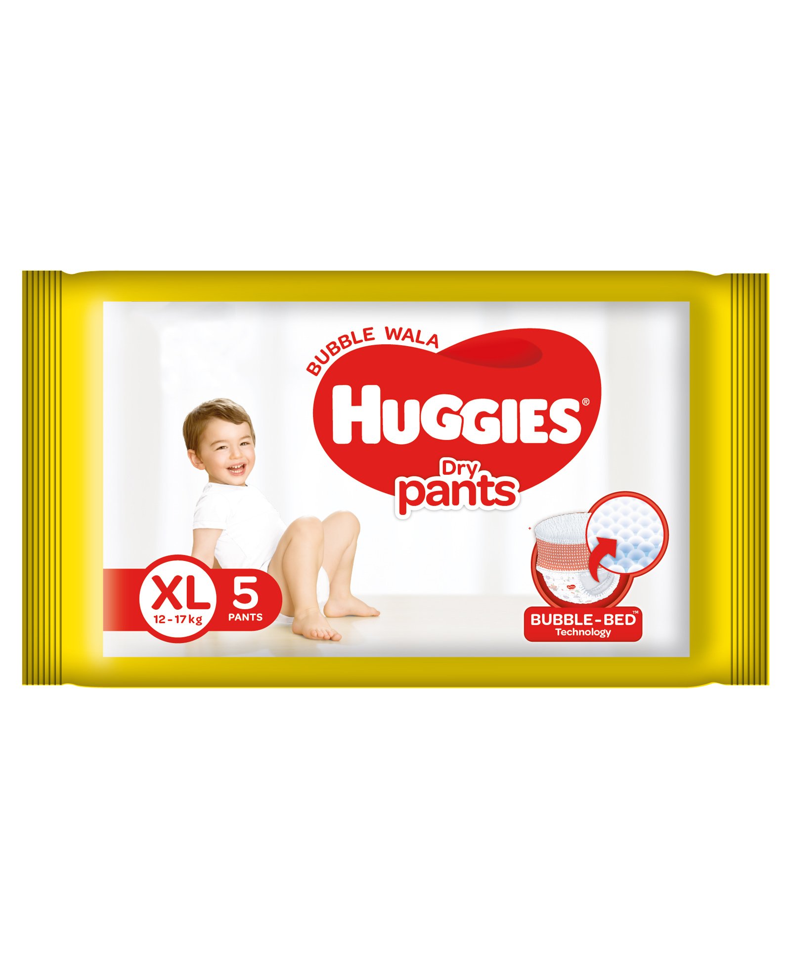 Huggies Dry Pants XL 12-17 kg 5 PANTS MRP 99/-