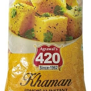 Agarwals 420 Khaman (dhokla instant)500G MRP 108/-
