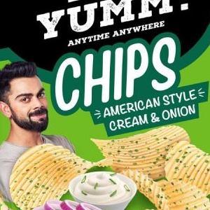 TOO YUMM  American style Cream &amp; onion chips MRP 5/- (12PCS)