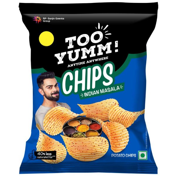 Too Yumm Chips Indian Masala 15g MRP 5/- (12PCS)