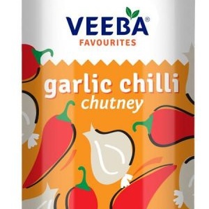 VEEBA Garlic Chilli Chutney 250g MRP 80/-