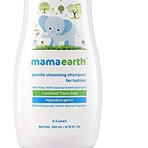 Mama earth gentle cleansing shampoo for babies 200ml MRP 199/-