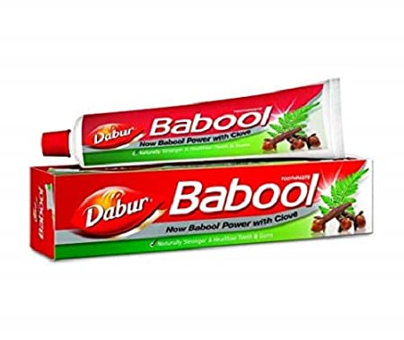 Dabur Babool Toothpaste (26gm+14gm=40gm) MRP 10/-