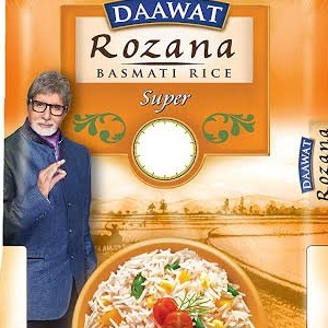 Daawat Rozana Super 90 Basmati Rice 5kg  MRP 390/-