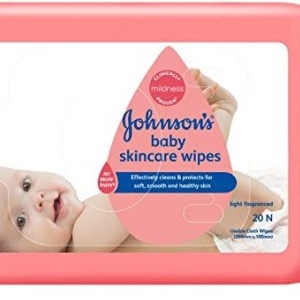 Johnsons Baby Wipes 20N MRP 79/-