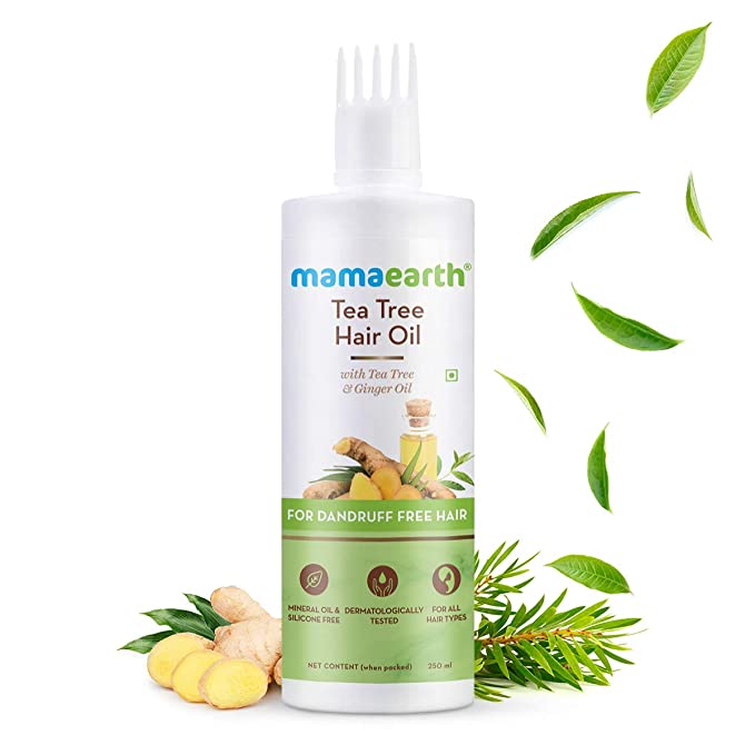 Mama Earth Tea Tree Hair Oil 250ml MRP 499/-