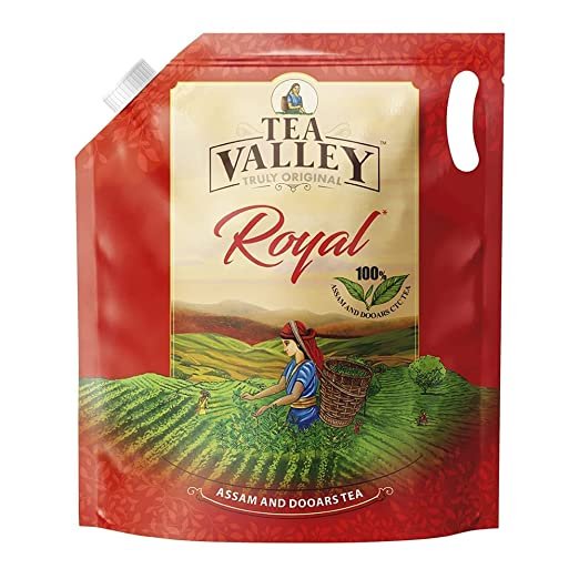 TEA VALLEY ROYAL 1KG FREE WPRTH 150/- CONTAINER MRP 480/-