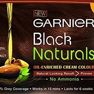 GARNIER Black Naturals 4.0 natural brown 200ml+20g MRP 39/-(4 PCS)