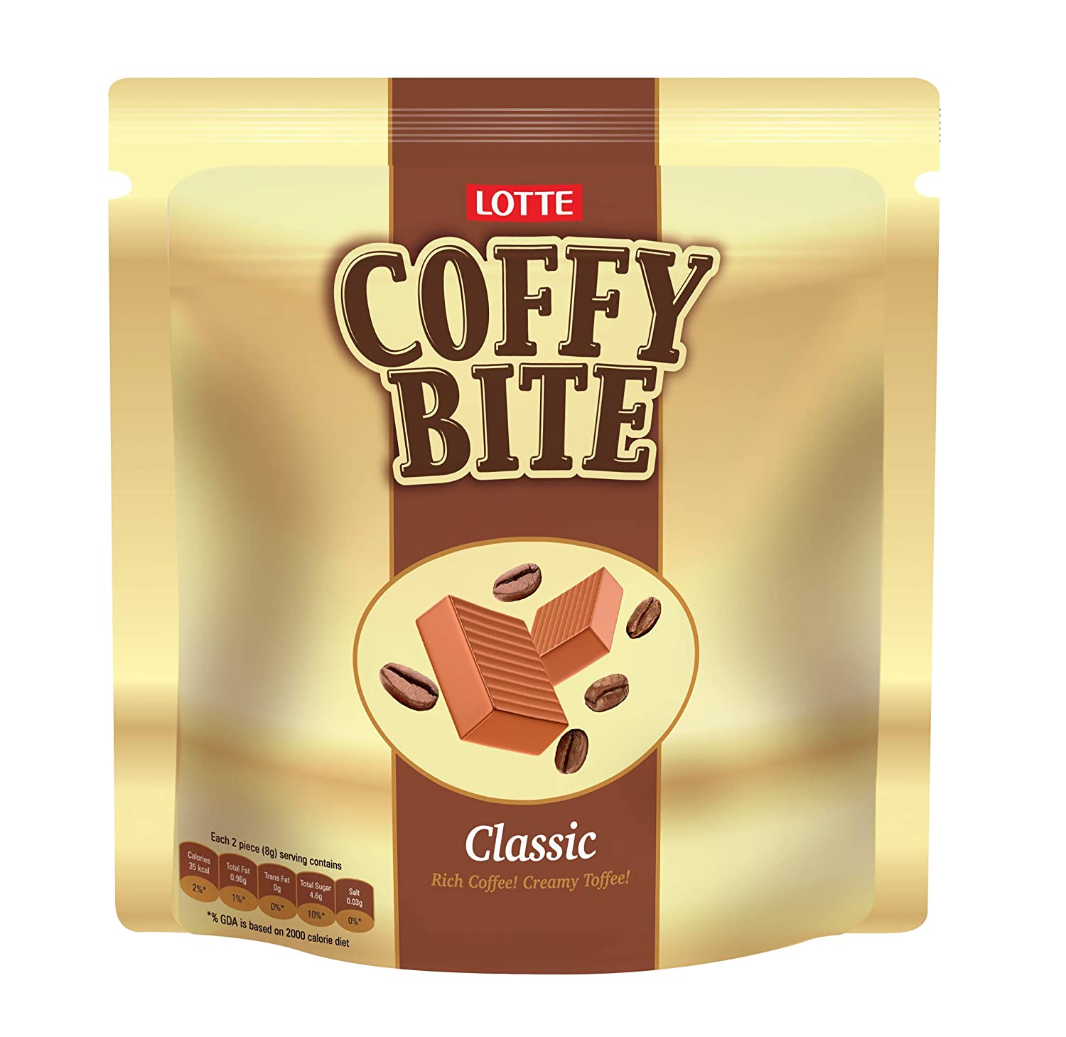 Lotte Coffy Bite Classic 190gm MRP 50/-(50UNITS*3.8g EACH)