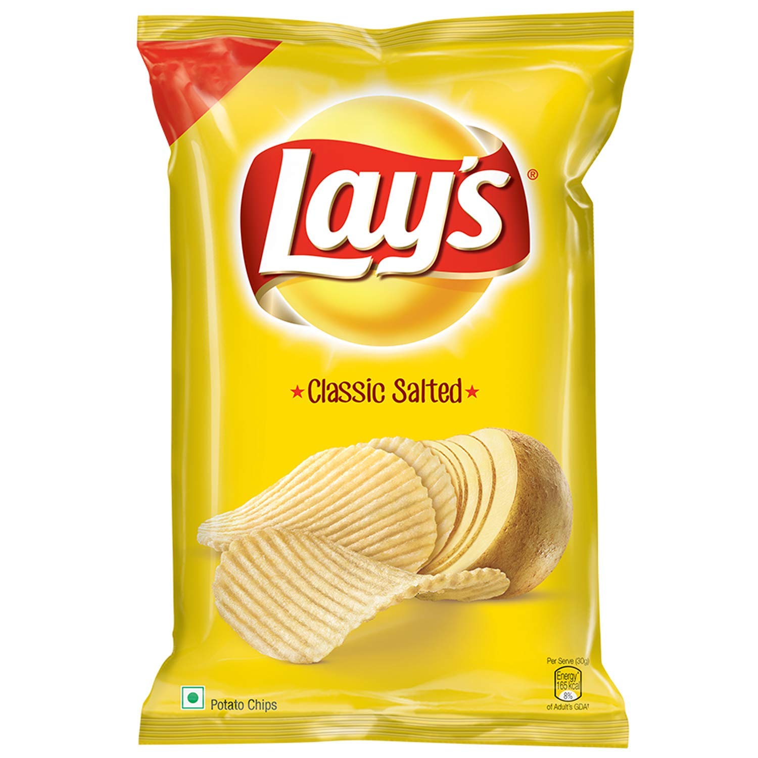 Lays Classic Salted 50gm MRP 20/-