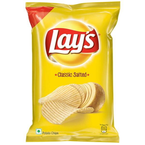 Lays Classic Salted 13.5g MRP 5/-