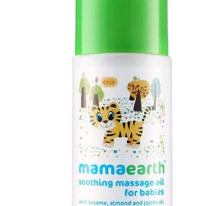 Mama earth soothing massage oil for babies 100ml MRP 299/-