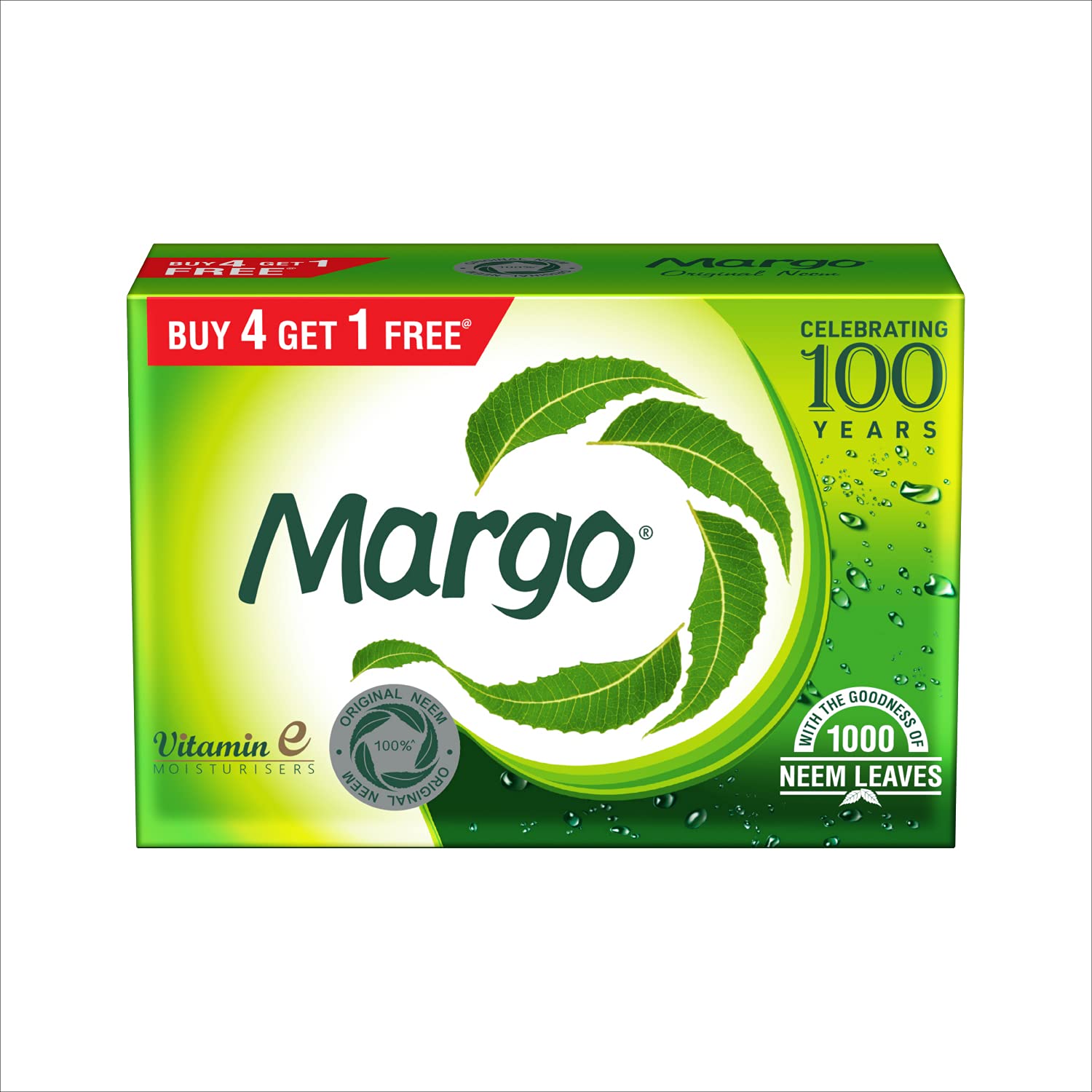 Margo Soap 100gm Set of 4+1 MRP 136/-