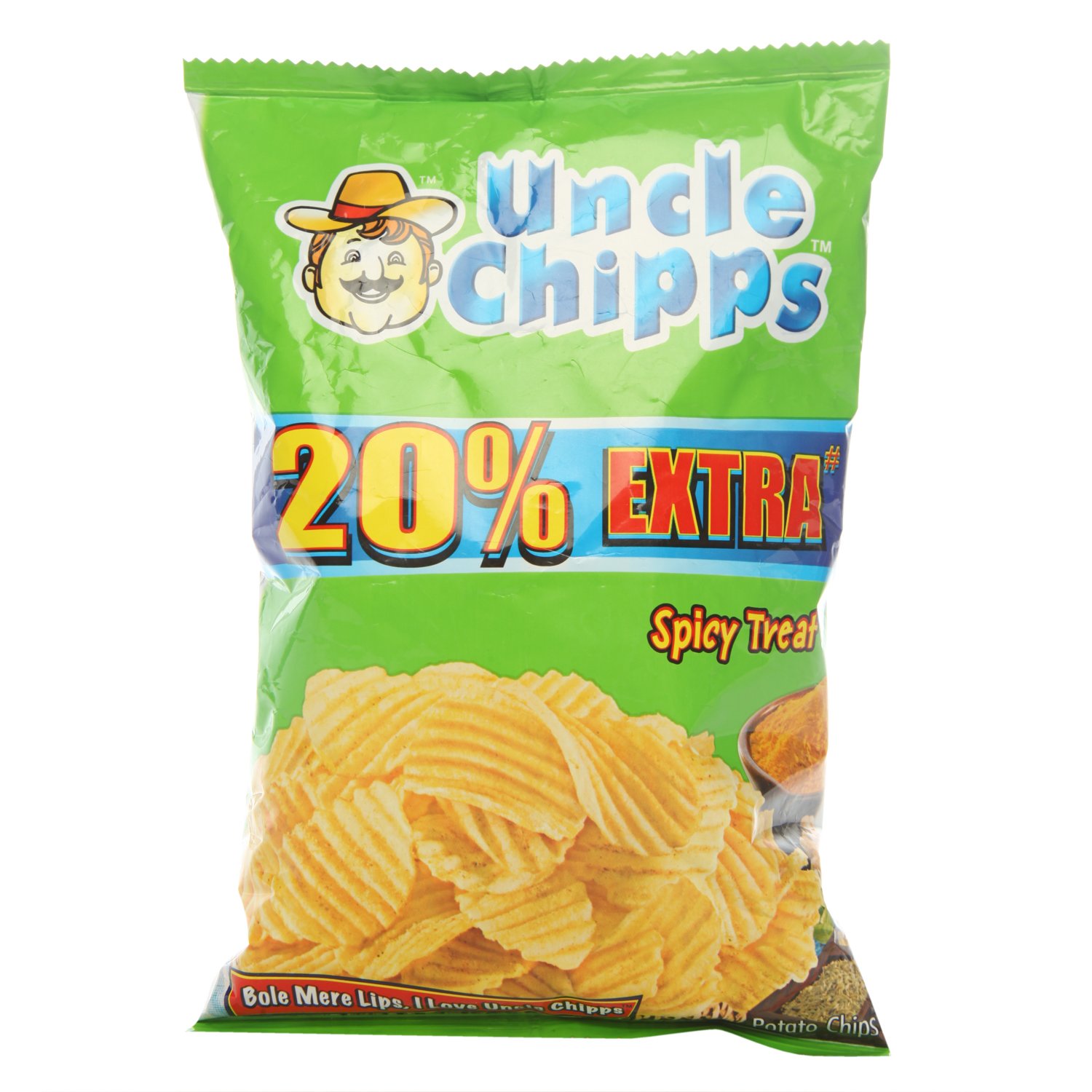 Uncle Chipps 52g MRP 20/-