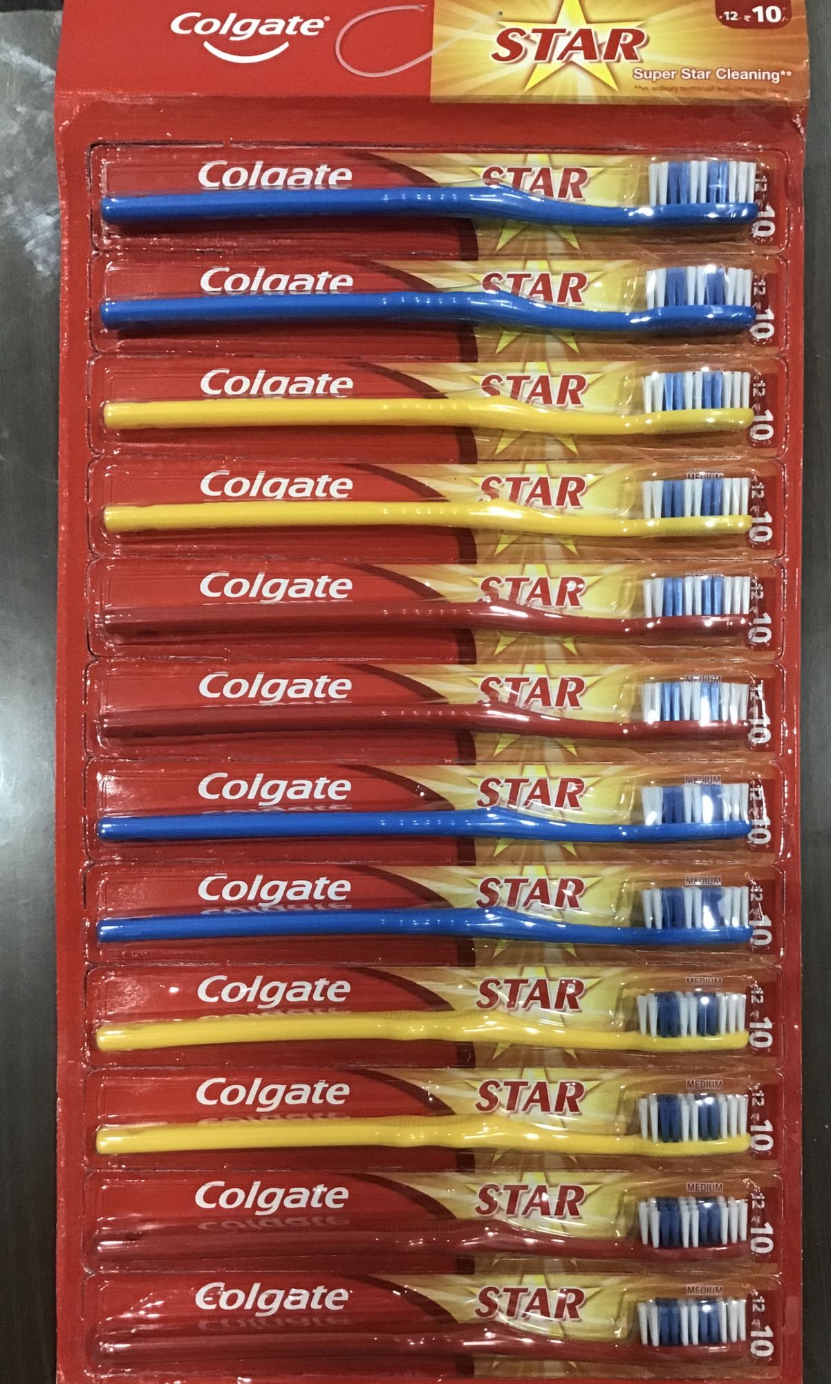 Colgate star MRP 15/- (12PCS)