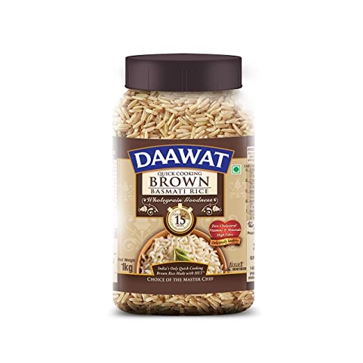 Daawat BROWN Basmati Rice 1kg MRP 175/-