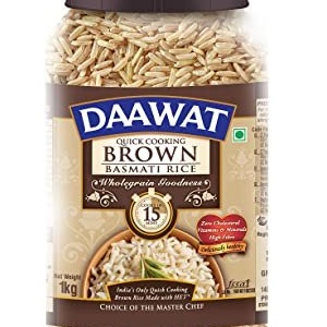 Daawat BROWN Basmati Rice 1kg MRP 170/-