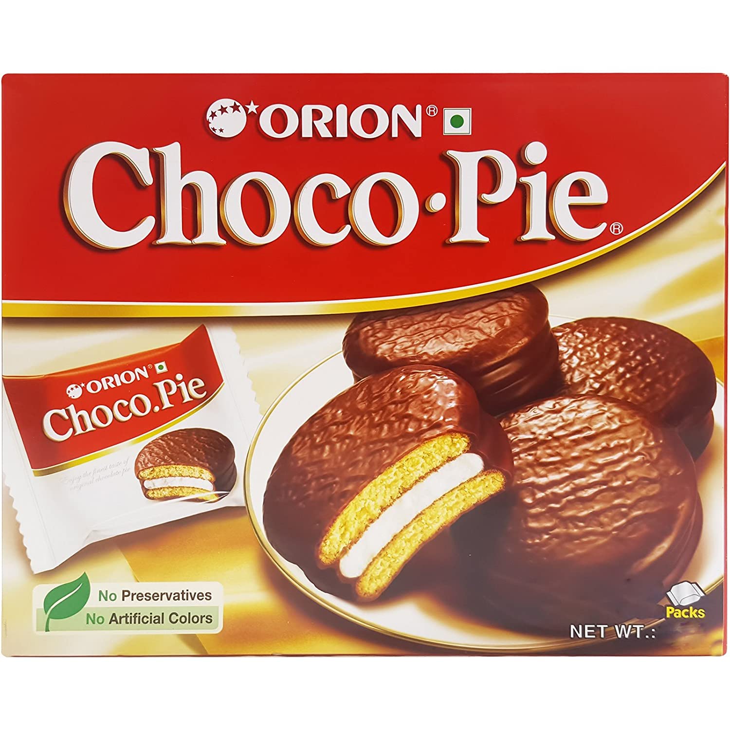 ORION Choco-Pie 450gm 25*18 N MRP 10/-(18PCS)