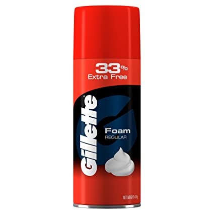 Gillette Foam Regular 418gm MRP 225/-