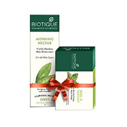 Biotique Bio Morning Nectar Skin Moisturizer 120ml FREE Bio Basil & Parsley Soap 75G MRP-199/-