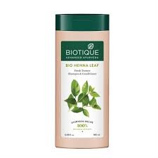 Biotique Bio Henna Leaf Shampoo &amp; Conditioner 180ml MRP-155/-