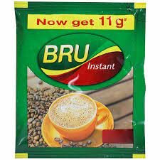 BRU INSTANT   COFFEE  ( 11GM   12PC )  MRP 10/-
