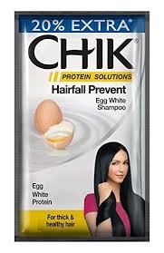 Chik Hairfall Prevent Shampoo Egg white protien 6ml MRP-1/-(20 pcs)
