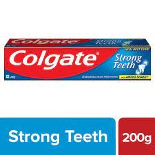 COLGATE STRONG TEETH TOOTHPASTE 200GM 99/-