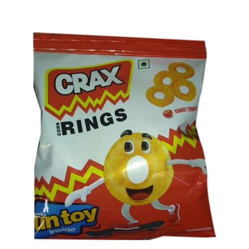 Crax Rings Tangy Tomato 14g MRP-5/-(12 Pcs)