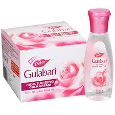 Dabur Gulabari Moisturising Cold Cream Free 30ml Dabur Gulabari  premium rose water worth Rs.15 MRP-44/-