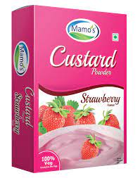 Mamos Custard Powder Strawberry 75g MRP 35/-