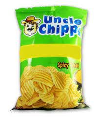 UNCLE CHIPPS SPICY TREAT 15.6 GM MRP 5/- (192PCS)