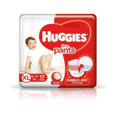 Huggies Dry Pants XL 12-17 PANTS MRP 289/-