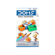 Doms Pencil Sharpeners 20PCS MRP 3/-