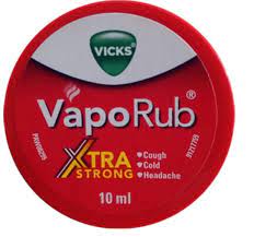 VICKS VapoRub xtra strong 10ml MRP 49/-