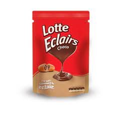 Lotte Eclairs choco  170gm MRP 50/-(50 UNITS *3.4G EACH)
