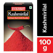 EVEREST KASHMIRILAL  RED CHILLI POWDER  100GM  MRP 78/-
