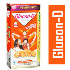 Glucon-D TANGY ORANGE (75G+50GFREE =125G) MRP 47/-