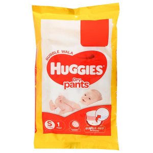 Huggies Dry Pants S Size 4-8kg 1 pant MRP-10/- ( 8 PCS )