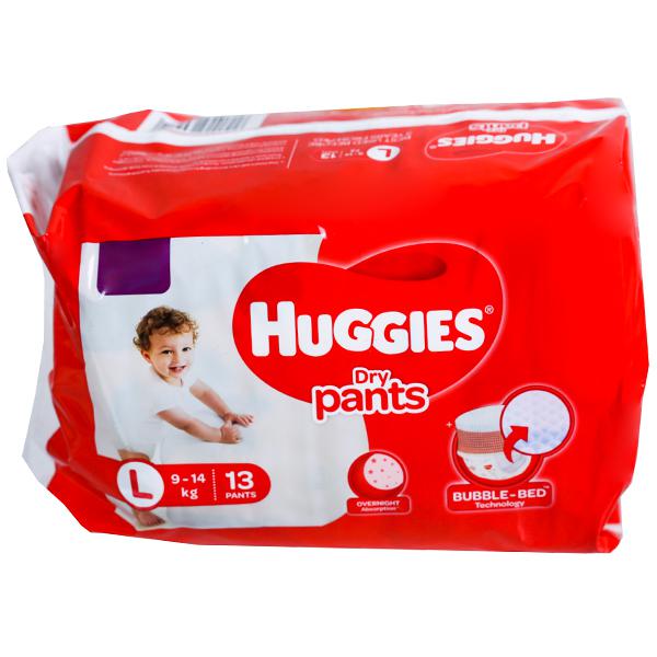 Huggies Dry Pants L 9-14 kg 13 PANTS MRP 159/-