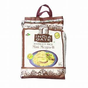 India Gate Basmati Rice  Mini Mogra II 10 Kg MRP 421 /-