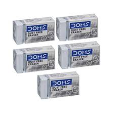 Doms Dust Free Erasers 20PCS MRP 3/-