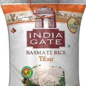 INDIA GATE BASMATI RICE TIBAR 5KG MRP 690/-
