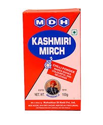 MDH Kashmiri Mirch 100g MRP-78/-