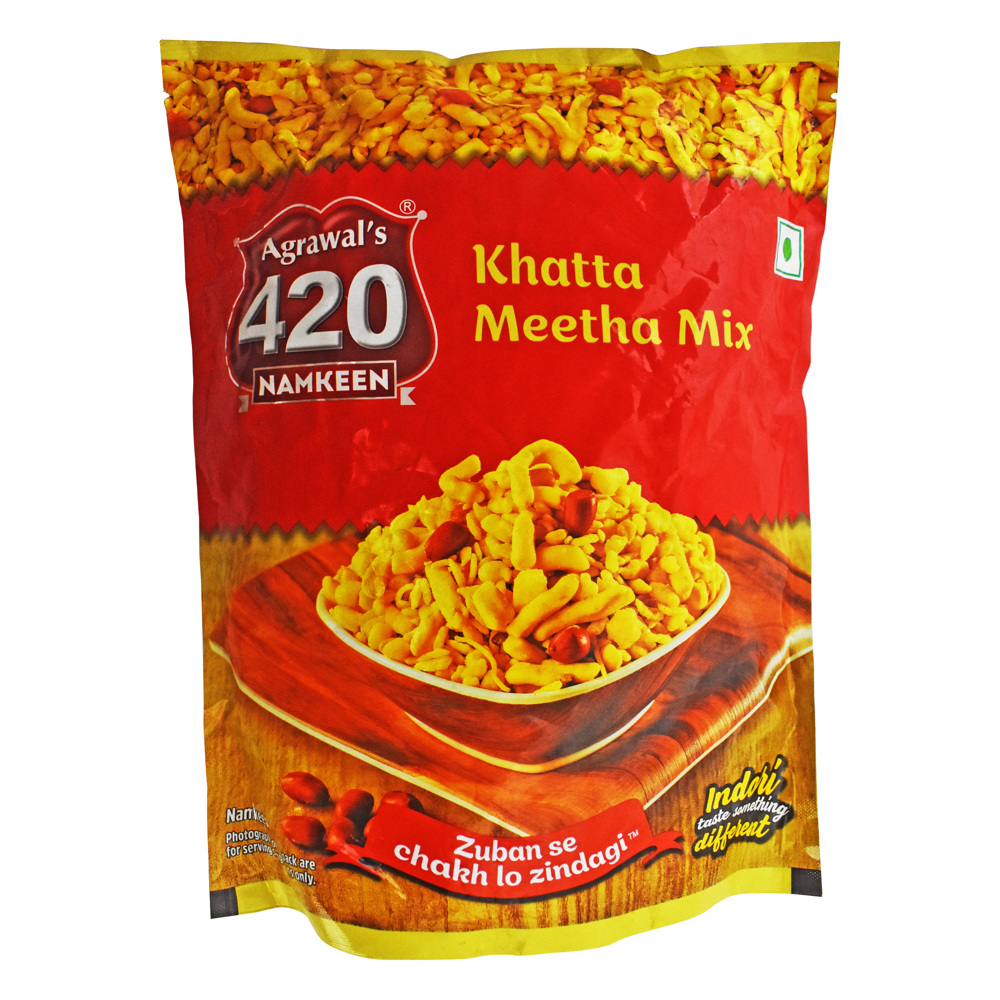 AGARWAL 420 Khatta Meetha Mix 400gm MRP 95/-