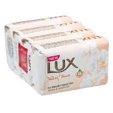 LUX Velvet Glow jasmine   & vitamin E (BUY 4 GET 1 FREE 4 * 100g + 1* 100gm =500GM  MRP 145/-