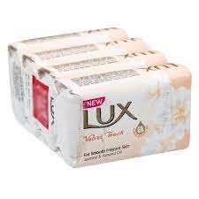 LUX Velvet Glow jasmine   &amp; vitamin E (BUY 4 GET 1 FREE 4 * 100g + 1* 100gm =500GM  MRP 145/-