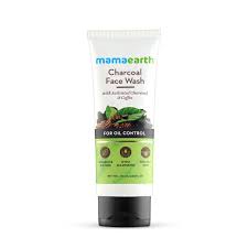 MAMAEARTH CHARCOAL FACE WASH WITH ACTIVATED CHARCOAL & COFFEE FOR OIL CONTROL 100ML MRP 249/-