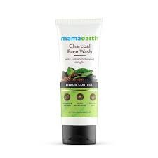 MAMAEARTH CHARCOAL FACE WASH WITH ACTIVATED CHARCOAL &amp; COFFEE FOR OIL CONTROL 100ML MRP 249/-